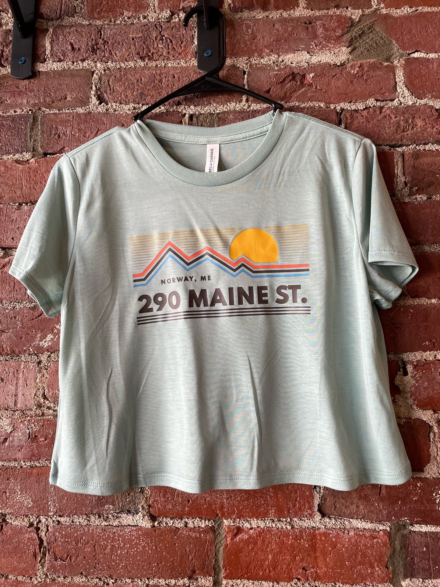 Short Sleeve Crop Top - Mint