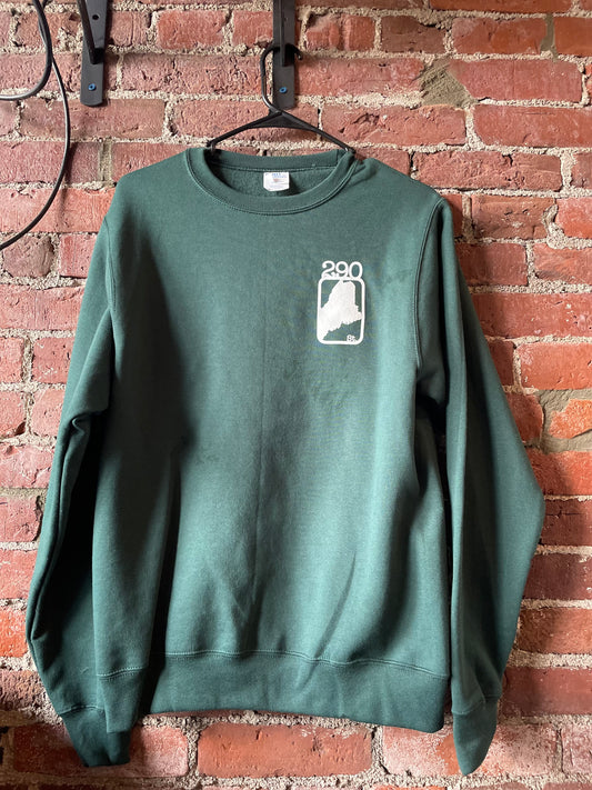 Crew Neck Sweatshirt - Green