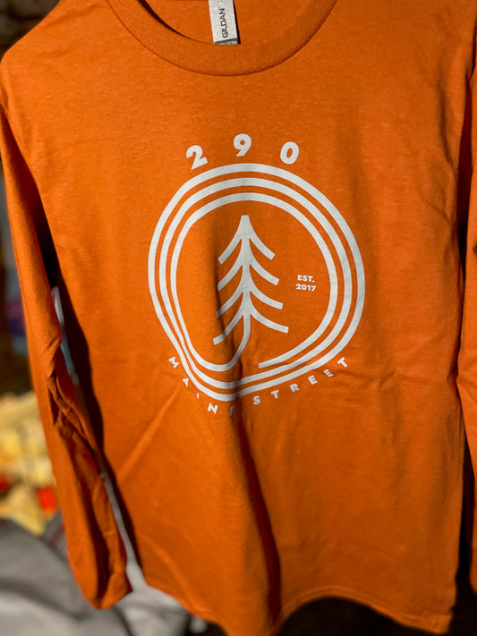 Long Sleeve Tee - Orange